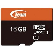 تصویر کارت حافظه MicroSDHC تیم گروپ مدل IPM کلاس 10 استاندارد UHS-I U1 سرعت 80MBps ظرفیت 16 گیگابایت ا Ram Micro SD. 16G U1 80M Team Group Ram Micro SD. 16G U1 80M Team Group