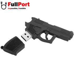 تصویر فلش کینگ فست مدل Handgun WA-12 با ظرفیت 32 گیگابایت Kingfast Handgun WA-12 USB2.0 32GB Flash Memory