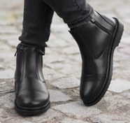 تصویر نیم بوت چرم مردانه البرز - 4 