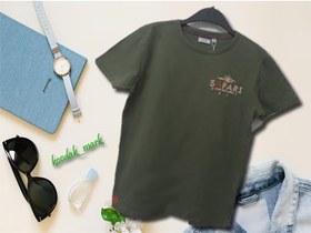 تصویر تیشرت پسرانه نخی برند او وی اس مناسب 11 تا 12 سال OVS brand cotton t-shirt for boys, suitable for 11 to 12 years old