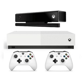 تصویر کنسول بازی مایکروسافت (استوک) Xbox One S ALL DIGITAL | حافظه 1 ترابایت به همراه یک دسته اضافه + کینکت Xbox One S ALL DIGITAL (Stock) 1TB + 1 extra controller + Kinect