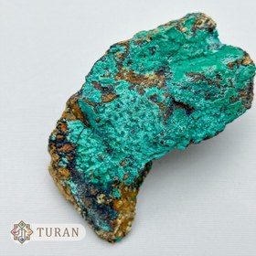 تصویر سنگ راف طبیعی مالاکیت 164 گرم 