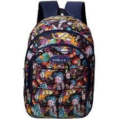 تصویر کیف و کوله مدرسه پسرانه مدل فضایی از برزنت 