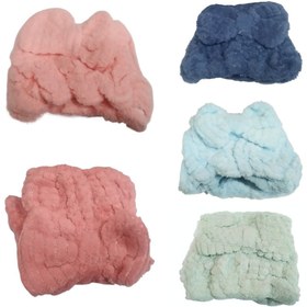 تصویر کلاه حمام نانو پاپیون دار 