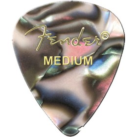 تصویر Fender Celluloid Picks 351 Abalone Med 12 Pack 