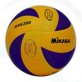 تصویر توپ والیبال میکاسا کد MV2200 ا Mikasa volleyball code MVA 200 Mikasa volleyball code MVA 200