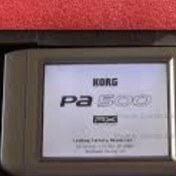 تصویر تاچ korg pa800.pa2x.pa3x.pa500 تاچ لمسی korg pa500
