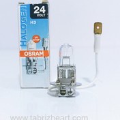 تصویر لامپ هالوژن سیم دار | Osram 64156 24V 70W H3 Halogen lamp 