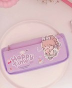 تصویر جامدادی دو زیپ دخترانه Happy Time کد 63-6451 