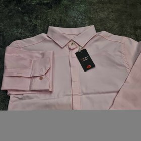 تصویر پیراهن ساتن صورتی بسیار خوشرنگ و با کیفیت تولید اورجینال دیلم Pink Satin Shirt with Quality Original Deylam Production