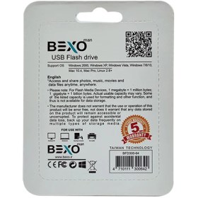 تصویر فلش مموری بکسو مدل B-306 ظرفیت 64 گیگابایت Bexo B-306 Flash Memory 64GB