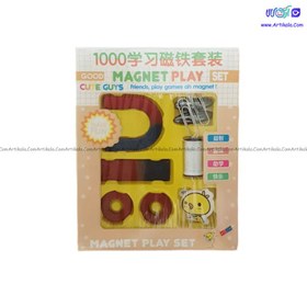 تصویر آهنربا دانش آموزی مدل MAGNET PLAY SET 