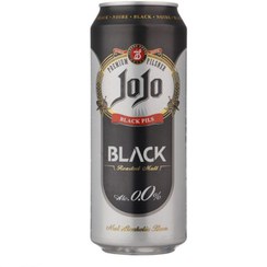 تصویر آبجو بدون الکل جوجو بلک پک دو عددی (۵۰۰ میل ) jojo black jojo