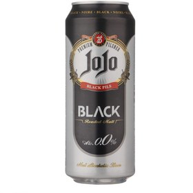 تصویر آبجو بدون الکل جوجو بلک پک دو عددی (۵۰۰ میل ) jojo black jojo