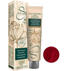 تصویر رنگ مو بدون آمونیاک سلوم شماره 66-7 حجم 120 میل رنگ قرمز آتشین 