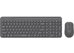 تصویر کیبورد و ماوس بی سیم ای فورتک مدل FG3300 Air - مشکی A4tech Wirless Keyboard&Mouse FG3300 Air