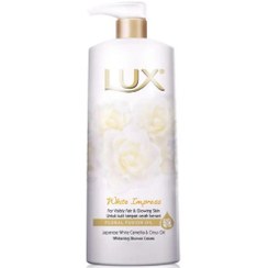 تصویر شامپو بدن روشن کننده لوکس رایحه گل کاملیا Lux Bright Camellia حجم 500 میلی لیتر 