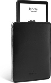 تصویر کیس مشکی چرمی کتابخوان مناسب 6و6.8 اینچ سازگار با کیندل-Comfyable 6″-6.8 Inch E-Reader Case Compatible For Kindle Paperwhite PU Leather Cover -ارسال 20 روز کاری ا Comfyable 6‘’-6.8 Inch E-Reader Case Compatible For Kindle Paperwhite Leather Cover (11th-10th Generation, 2021-2019) / Kindle 6.8 Case 11th Gen / Kindle Paperwhite Signature Edition, Black Comfyable 6‘’-6.8 Inch E-Reader Case Compatible For Kindle Paperwhite Leather Cover (11th-10th Generation, 2021-2019) / Kindle 6.8 Case 11th Gen / Kindle Paperwhite Signature Edition, Black