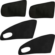 تصویر پرده شیشه بغل پژو ۲۰۶ مجموعه ۴ عددی فنری و تاشو 