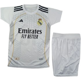 تصویر کیت ورزشی رئال مادرید طرح امباپه 