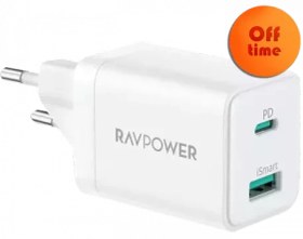 تصویر شارژر دیواری RAVPOWER مدل RP-PC168 