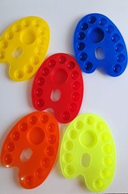 تصویر پالت رنگ تخم مرغی 