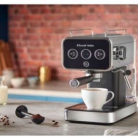 تصویر تمایز دستگاه اسپرسو سریال کف و گرم کردن شیر آسان با نوار بخار Russell Hobbs 