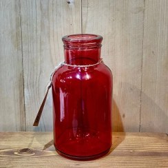 تصویر گلدان شیشه رنگی مدل H Model H colored glass