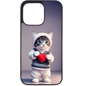 تصویر کاور. طرح بچه گربه کد G-153 مناسب برای گوشی موبایل اپل iPhone 14 Pro Max 