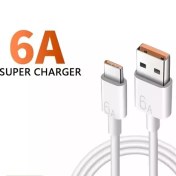 تصویر کابل کپی شیائومی Type-C خروجی 6 آمپر 