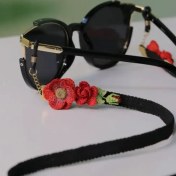 تصویر بند عینک مدل گل رز کد 258 