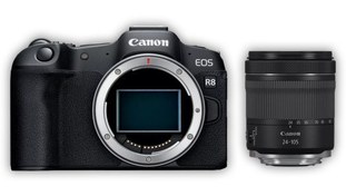 تصویر دوربین بدون آینه Canon EOS R8 + 24-105mm F4-7.1 IS STM 