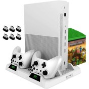 تصویر کنسول بازی مایکروسافت (استوک) Xbox One S | حافظه 1 ترابایت + پایه شارژر Microsoft Xbox One S (Stock) 1TB + charger