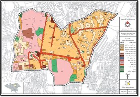 تصویر تحلیل فضاهای شهری میدان ونک Analysis of the urban spaces of Venk Square