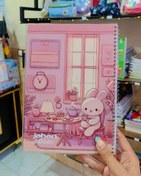 تصویر دفتر مجلد 60برگ 