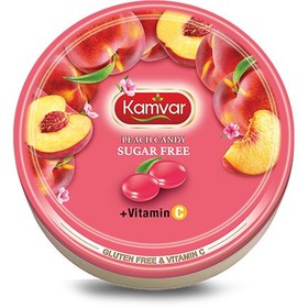 تصویر کامور آبنبات رویال بدون قند همراه ویتامین سی Kamvar Royal Candy Sugar Free Plus Vitamin C