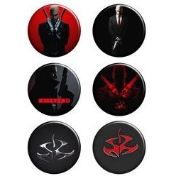 تصویر پیکسل ابیگل طرح بازی هیتمن hitman کد 017 مجموعه 6 عددی 