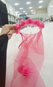 تصویر تاج جشن تکلیف توری - سفید Taj