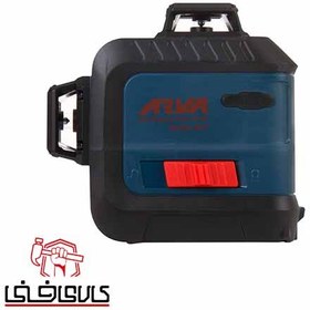 تصویر تراز لیزری 360 درجه سه بعدی قرمز آروا مدل 4676 ARVA 4676 Laser Level