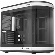 تصویر کیس کامپیوتر لاجی کی C570BW Mid Tower سفید Logikey C570BW Mid Tower White Computer Case