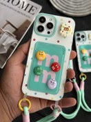 تصویر قاب موبایل آیفون اسمارتیز ام اند ام جاکارتی بندست 