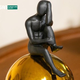 تصویر متال گوی طلایی کد 27 