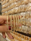 تصویر النگو طلاروس کد 1296 