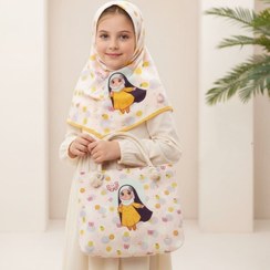 تصویر ست کیف و روسری دخترانه - طرح شماره Set