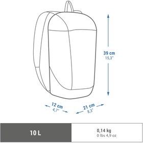 تصویر کوله پشتی دکتلون مدل NH50 ظرفیت ۱۰ لیتر 