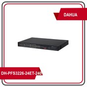تصویر سوئیچ شبکه داهوا مدل Dahua DH-PFS3226-24ET-240 