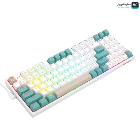 تصویر کیبورد گیمینگ ردراگون مدل Kitava K636 با سیم RGB 