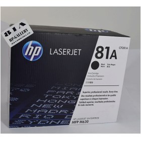 تصویر کارتريج مشکی اچ پي مدل 81A 81A Black LaserJet Toner Cartridge