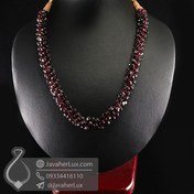تصویر گردنبند سنگ گارنت _ کد : 400623 