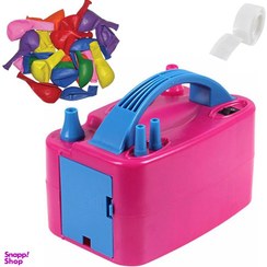 تصویر پمپ باد برقی بادکنک مدل 2 مجموعه 22 عددی 